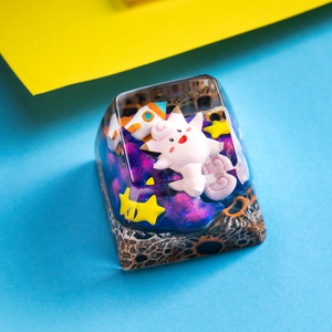 Teclas Artesanales Bosque Místico, Teclas Artesanales Personalizadas, Teclas Anime Lindas, Teclas Verdes, Juego de Teclas, Teclas de Madera - Product Image 6