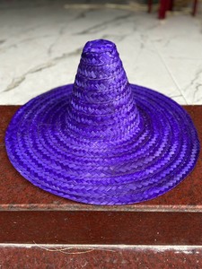 Vietnam Origin Mexican Sombrero <b>Straw</b> <b>Hat</b> Wide Brim Natural <b>Straw</b> For Summer Beach Party Festival Costume And Decor Use - Product Image 6