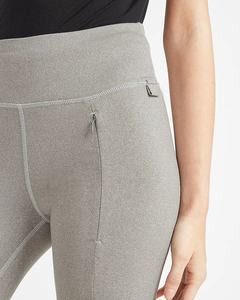 Leggings de yoga et de fitness pour femmes, taille haute, respirants, écologiques, avec logo personnalisé et design patchwork, tendance et en gros - Product Image 3