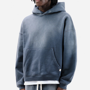 Meilleurs fabricants de vêtements : Survêtements délavés pour hommes, prix de gros, vêtements décontractés, survêtement uni et vierge pour hommes, en vente - Product Image 3