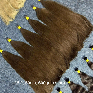 Factory Price Natural Straight Bulk <b>Hair</b> Extension 100% Vietnamese <b>Hair</b> <b>Color</b> #<b>6</b>.2 #7 #8 Long Life Span with Factory Price - Product Image 1