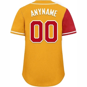 Custom Sublimated <b>Baseball</b> Jersey with Moisture Wicking Fabric for Team Training and Match Day Wear - Product Image 2