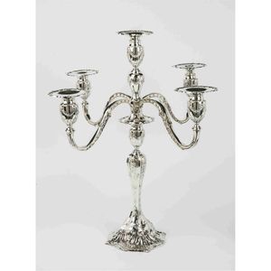 Luxury Gold Metal Candelabra 5 Arm <b>8</b> Arm Table Centerpiece Wedding Candle Holder Stand Wholesale Decor Event Hotel Home Dining - Product Image 6