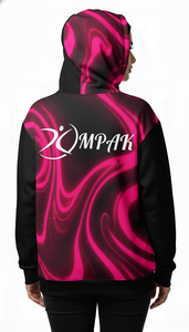 Sweat à capuche unisexe oversize moderne et décontracté pour l'hiver, avec broderie et impression, éco-responsable, pour le streetwear et la mode urbaine - Product Image 3