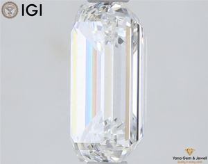 เพชร CVD มรกต1.50กะรัตประดับห้องแล็บเพชรที่มีการรับรอง IGI E สี VS1ความชัดเจน8.10มม. สำหรับเครื่องประดับงานแต่งงาน - Product Image 6