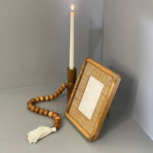 Handmade Natural Wood Rectangular Modern Eco-Friendly Photo <b>Frame</b> Rustic Style Tabletop Vertical Orientation - Product Image 2