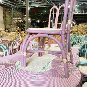 Silla de ratán moderna, ecológica, hecha a mano, para niños, asientos duraderos, seguros y sostenibles para niños, para sala de estar al aire libre, cocina - Product Image 2