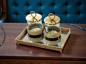 Trays, Luxury Tray, Platter, Hamper Tray, Gifting Tray, <b>Mirror</b> Tray, Serving Tray, Decorative Tray - Product Image 6