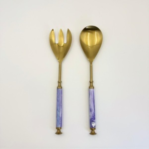 High Quality Gold Plated Finish Luxury <b>Vintage</b> <b>Cutlery</b> <b>Set</b> Stainless Steel Flatware for the Use of Home and Hotel Kitchen - Product Image 1