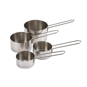 Ensemble de 5 cuillères doseuses en acier inoxydable de haute qualité, faites à la main, pour café, lait en poudre - Product Image 2