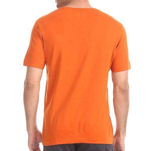 T-shirts pour hommes OEM, nouvelle collection, 100% coton, coupe ajustée, couleur unie, impression personnalisée, tissu épais, pour la course à pied - Product Image 3