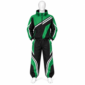 Chándal Deportivo de Nylon 2026 para Hombre, Ligero, con Franjas Reflectantes, Cortavientos, con Cierre - Product Image 2