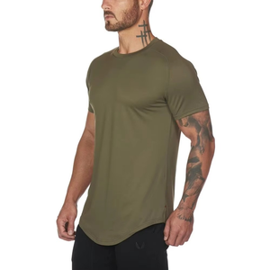 Camisetas Deportivas de Secado Rápido para Hombre, para Entrenamiento, Running, de Alto Rendimiento, Sólidas, Holgadas, Transpirables y Cómodas, de Manga Corta, para Primavera/Verano - Product Image 3