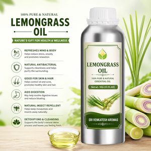 Wholesale Bulk Lemongrass Essential <b>Oil</b> Pure and Natural Aroma <b>Oil</b> for <b>Diffusers</b> Candle Making and Personal Care Use - Product Image 2