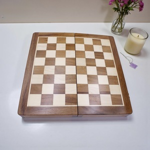 ILAHI's Eco-Friendly Rustic Polished Rectangle <b>Chess</b> <b>Board</b> Game 100% Handmade Pure Wood Animal/Love Style Customized Size <b>Chess</b> - Product Image 6