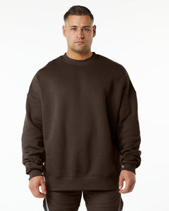 Sudadera de Invierno para Hombre, Cuello Redondo, Bordada, Blanca, Casual, Manga Larga, 100% Algodón, Cómoda, Estilo Urbano - Product Image 6