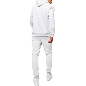 Plus size men's <b>sets</b> Casual long sleeve pullover Hoodie sweatshirt and sweatpants Tracksuits for men women - Product Image 2