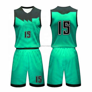 Ensemble maillot et short de basket-ball réversible respirant à séchage rapide pour hommes, imprimé pour sports d'équipe, vêtements de compétition - Product Image 5