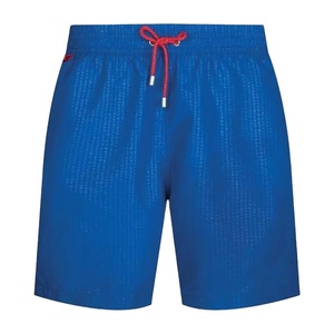 Men's Casual High Waist Polyester Knitted Swim <b>Shorts</b> Animal Floral Letter Printed Decorative Drawstring Mesh Logo Front 1 - Product Image 3