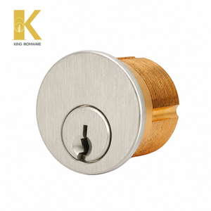 Serrure à mortaise 25 mm avec clé SC, en acier inoxydable satiné, inspection complète en usine, laiton massif durable - Product Image 6