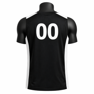 Chaleco Deportivo Unisex Negro sin Mangas, Cuello Redondo, Transpirable, Ligero, de Poliéster, Corte Regular para Adultos, para Todas las Temporadas - Product Image 2
