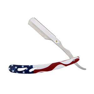 Straight Single Blade <b>Beard</b> Cutting Throat Folding Knife Shaving Razor Mens <b>Caring</b> Stainless Steel Barber Razor ANAAIF - Product Image 6