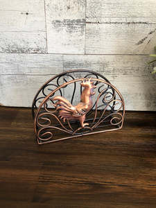 Soporte para servilletas de hierro hecho a mano, vajilla moderna, soporte para pañuelos, diseño elegante, perfecto para el hogar y los restaurantes - Product Image 6