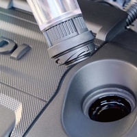Embudo de Aceite de 1/2 Vuelta con Operación Manos Libres y Gran Paso de Aceite para Vehículos Audi, BMW, Mercedes y Volkswagen