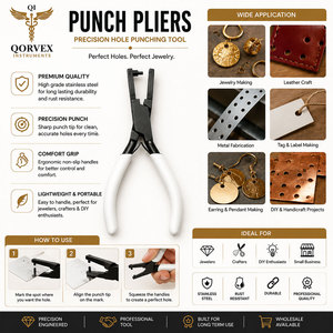 Pince à poinçonner de précision pour la fabrication de bijoux et l'artisanat - Product Image 1