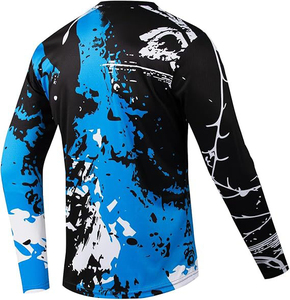 Maillot de motocross sur mesure, coupe athlétique, manches longues, taille plus, 100% polyester, pour ATV, tout-terrain, moto cross - Product Image 6