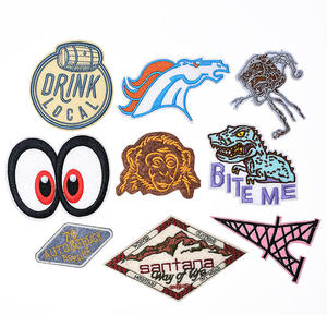 Embroidery <b>Patch</b> Iron On Embroidered Badge Twill Applique <b>Patches</b> for Clothing Caps <b>Backpacks</b> Bags Wholesale Decorative Garment - Product Image 4