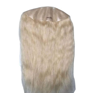 Perruque en cheveux humains Remy indiens pour femmes, ondulations naturelles, ondulations profondes, douce et légère, bonnet en silicone, Taz Hair BD - Product Image 2