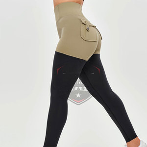 New Arrival Women <b>Legging</b> High Quality Elastic Waist Solid <b>Pattern</b> Breathable Quick Dry Eco-Friendly for Online Sale - Product Image 2