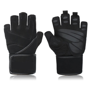 Premium Weightlifting <b>Gloves</b> with Wrist Support for Gym Training Bodybuilding Fitness Workout and Strength Training - Product Image 1