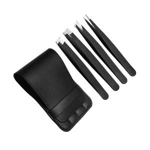 Ensemble de pinces à épiler professionnelles de haute qualité en acier inoxydable, couleur personnalisée - Product Image 5