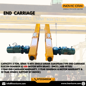 Chariot d'extrémité monopoutre de type européen robuste - Product Image 2