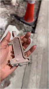 Colgante de Moissanita Estilo Hip Hop, Plata de Ley 925, con Números de Cocodrilo, Incrustaciones VVS, Personalizado - Product Image 3