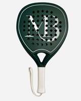 Raquette de padel Janoon Sports JPR-6745 2026, nouveau design, diamant, carbone, légère, durable, 25,5x26,5 cm, antidérapante