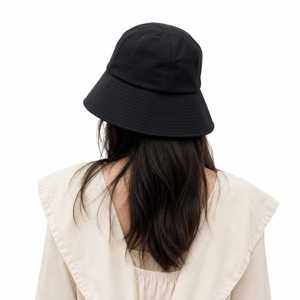 OEM Custom <b>Reversible</b> Embroidery & Printing Denim <b>Bucket</b> <b>Hats</b> Polyester/Cotton Summer Outdoor Unisex Adults high quality - Product Image 4