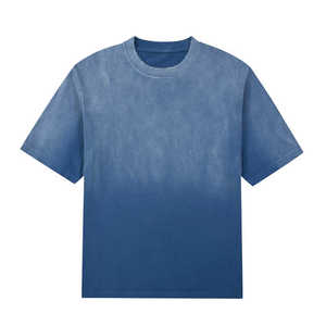 T-shirts personnalisés OEM à prix abordable pour hommes, t-shirts délavés à l'acide, vente en gros de t-shirts pour hommes à prix bas - Product Image 4