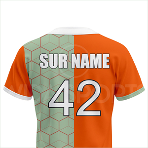 Private Label 100% Polyester <b>Baseball</b> Jersey Uniform <b>Set</b> Summer Low MOQ Fast Delivery Breathable Team Sportswear Manufacturer - Product Image 5