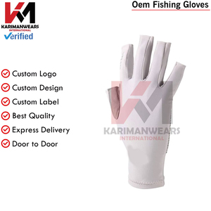 Gants de pêche antidérapants pour la protection des doigts, pour sports de plein air, fournisseur en gros, OEM ODM, logo personnalisé, approvisionnement en vrac - Product Image 2
