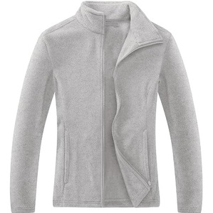 Veste zippée unisexe en polaire sherpa noire personnalisée, épaisse et chaude pour l'hiver, respirante, style streetwear et outdoor - Product Image 3