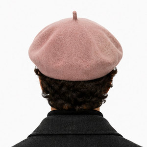 Merino Wool <b>Beret</b> Hat Comfortable Felt Fashion Hat with Fine Embroidery for Daily Wear Holiday and Outdoor Use - Product Image 4