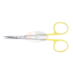 Ciseaux Iris manuels en acier inoxydable chirurgical, à pointe fine et bord tranchant, instrument de coupe de précision, réutilisables, durables, certifiés CE - Product Image 3