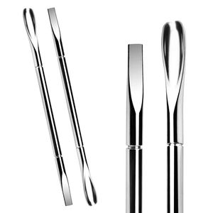 Herramienta Empujadora de Cutículas de Acero Inoxidable de Doble Punta MORJE para Manicura, Diseño de Doble Cabeza Reutilizable - Product Image 2