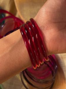 Low Moq Churi Kashmiri <b>Bangles</b> <b>Sets</b> for Girls Elegant Style Indian Handcrafted Churiyan <b>Bangles</b> Jewelry Women Available - Product Image 2