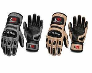 Guantes de Motocicleta de Cuero Lone Mission, Largos hasta la Muñeca, Deportivos, Transpirables, Ecológicos, con Pantalla Táctil, para Uso Diario al Aire Libre en las Cuatro Estaciones - Product Image 4