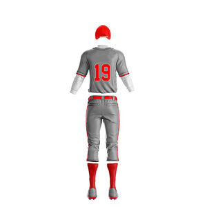 Camiseta de Béisbol de Poliéster Resistente de 220 g/m², Transpirable, Absorbente de Humedad, Antibacteriana, con Protección UV, Sublimación Personalizada para Equipos - Product Image 2