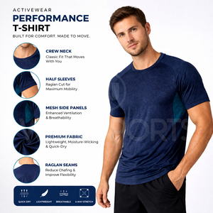 Camiseta Deportiva Personalizada para Hombre, Delgada, Transpirable, Ecológica, que Absorbe la Humedad, para Entrenamiento, Running, Marca Privada - Product Image 6